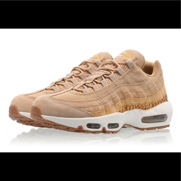 Nike Air Max 95 PRM SE Vechetta Tan Sneakers - Picture 1 of 12